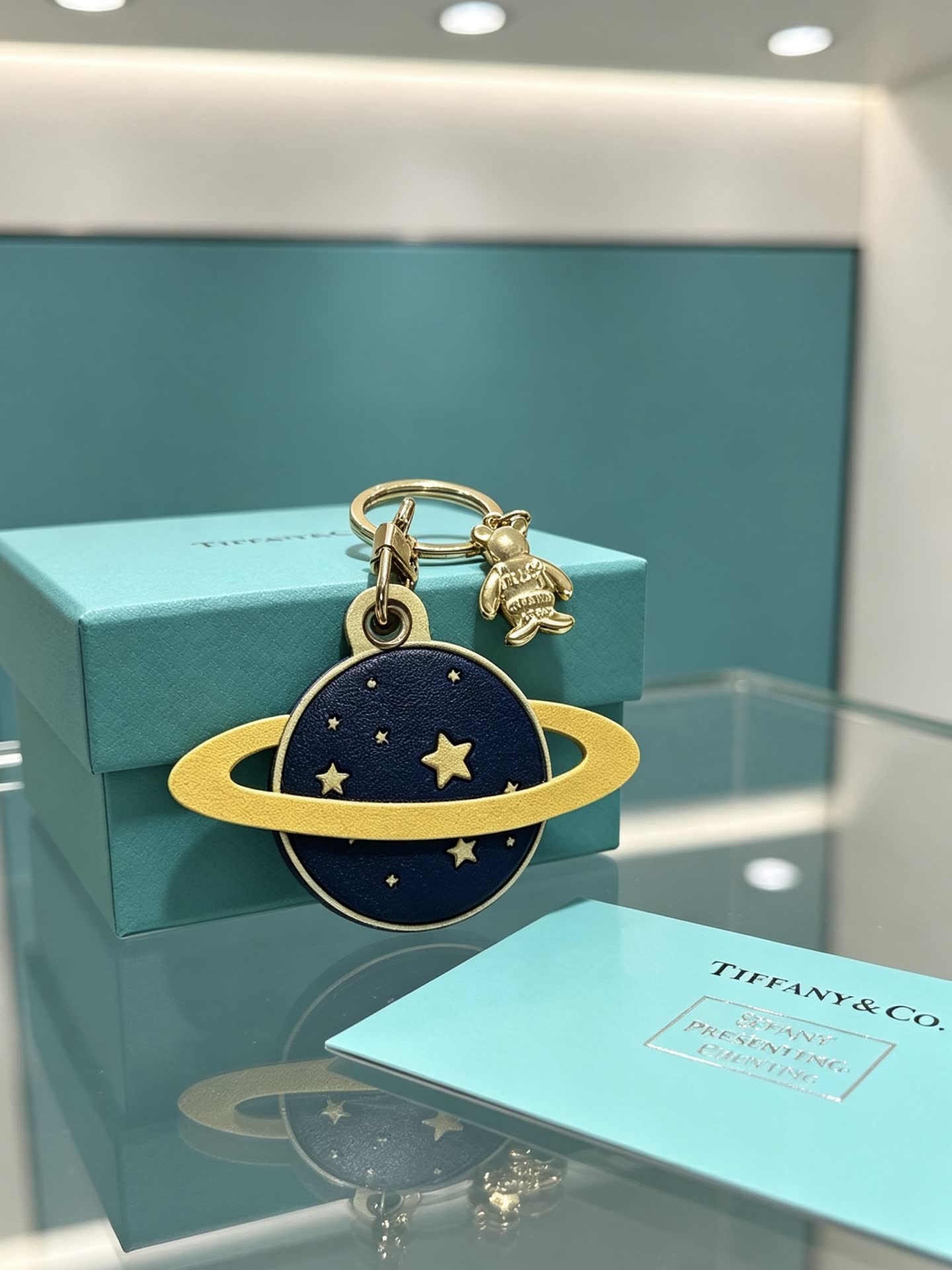 Tiffany & Co. Saturn Keychain